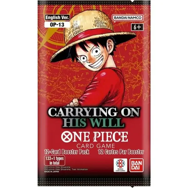 One Piece TCG: Carrying On His Will Booster Pack