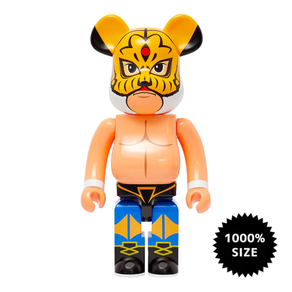 Medicom Toy Be@rbrick - First Generation Tiger Mask 1000%
