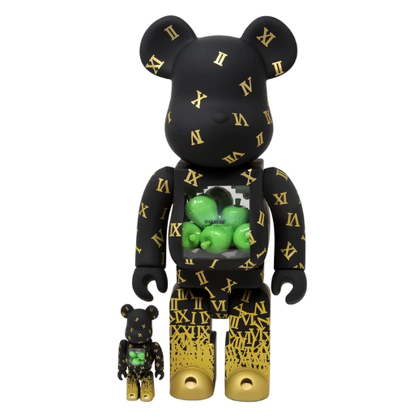 Medicom Toy Shareef 3 100% & 400% Be@rbrick