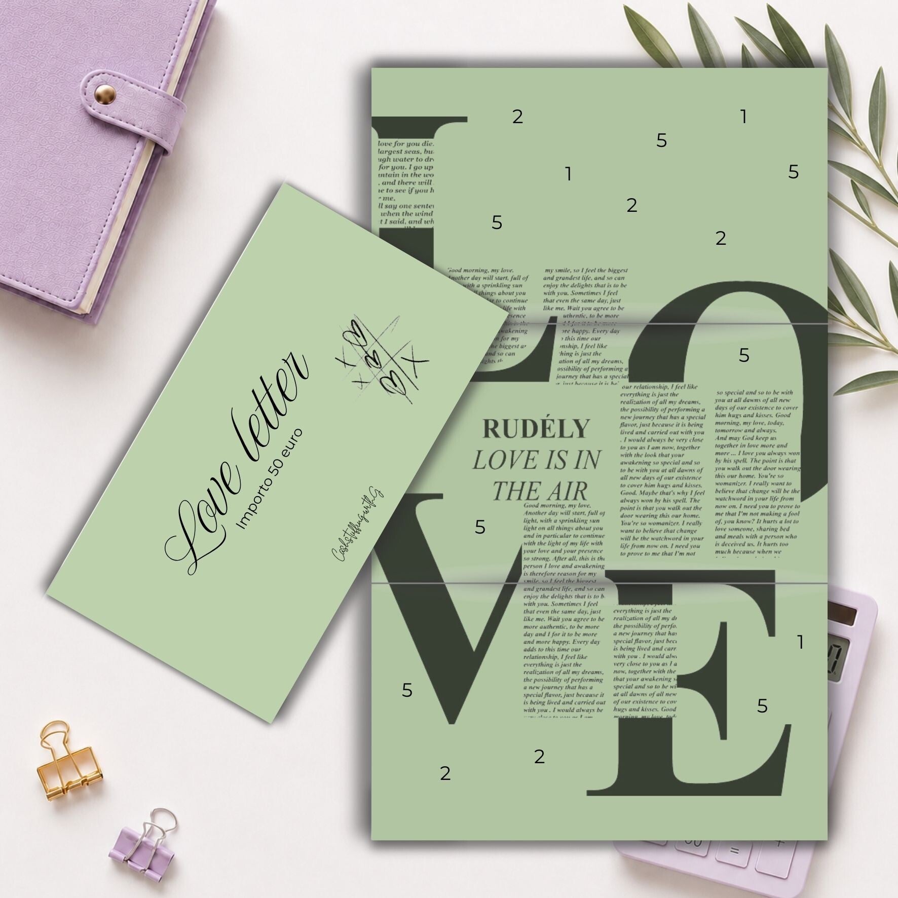 Challenge Love letter