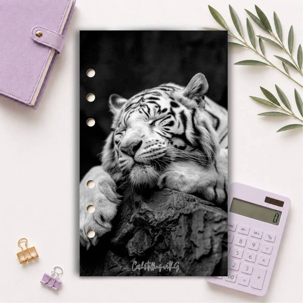 Copertina b&w - tigre
