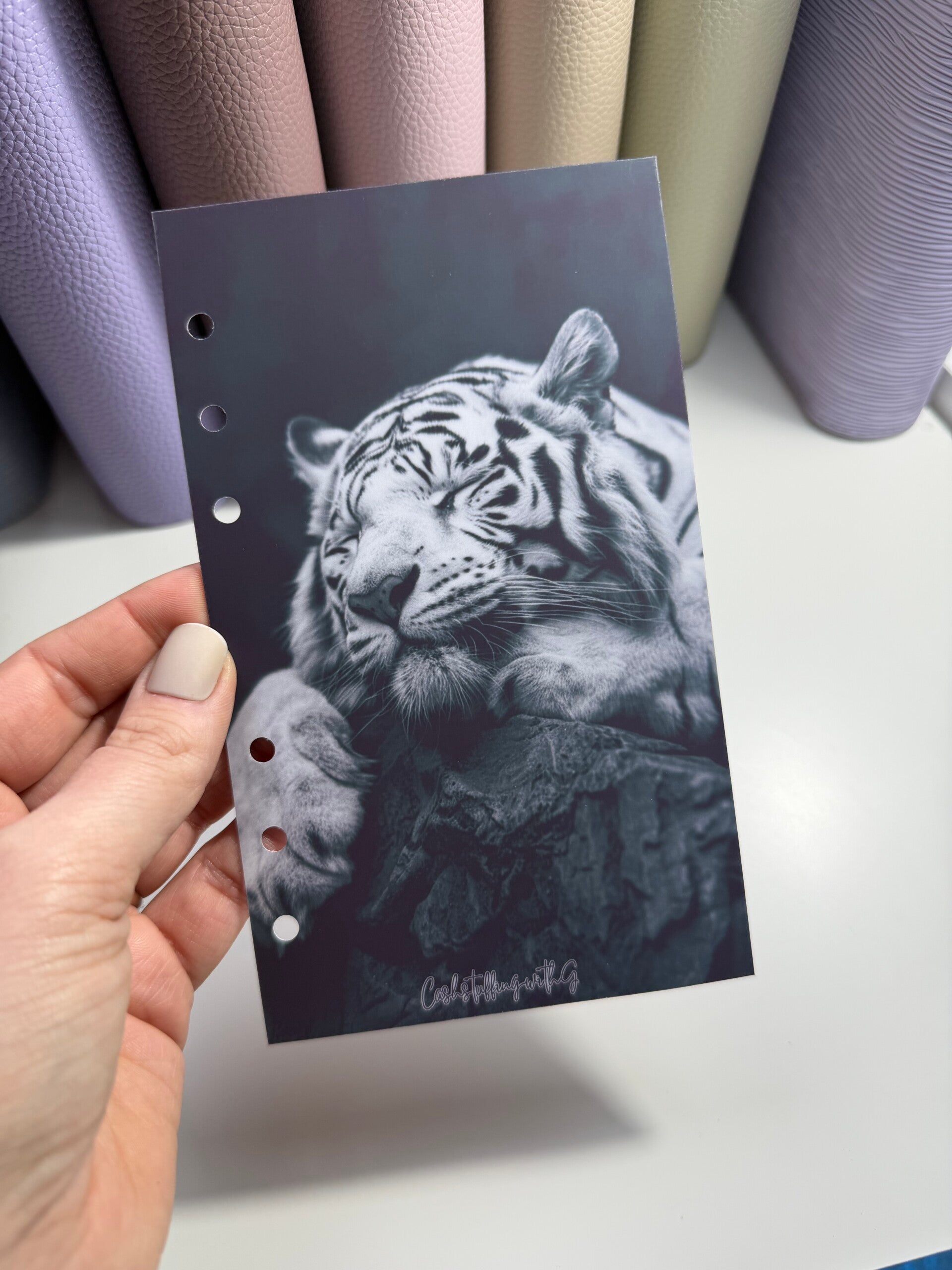 Copertina b&w - tigre