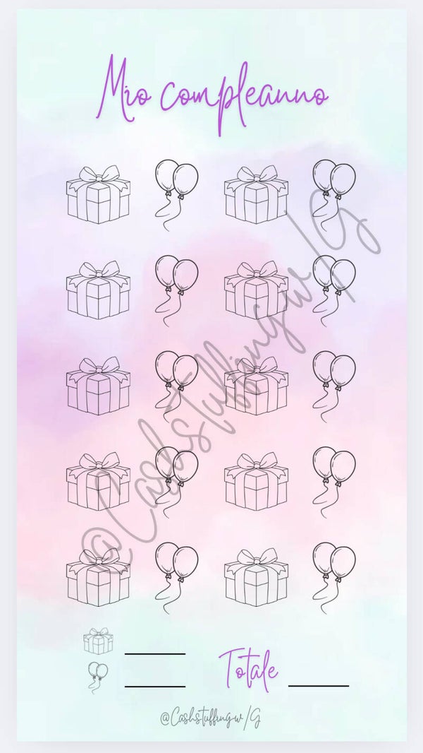 Challenge compleanno