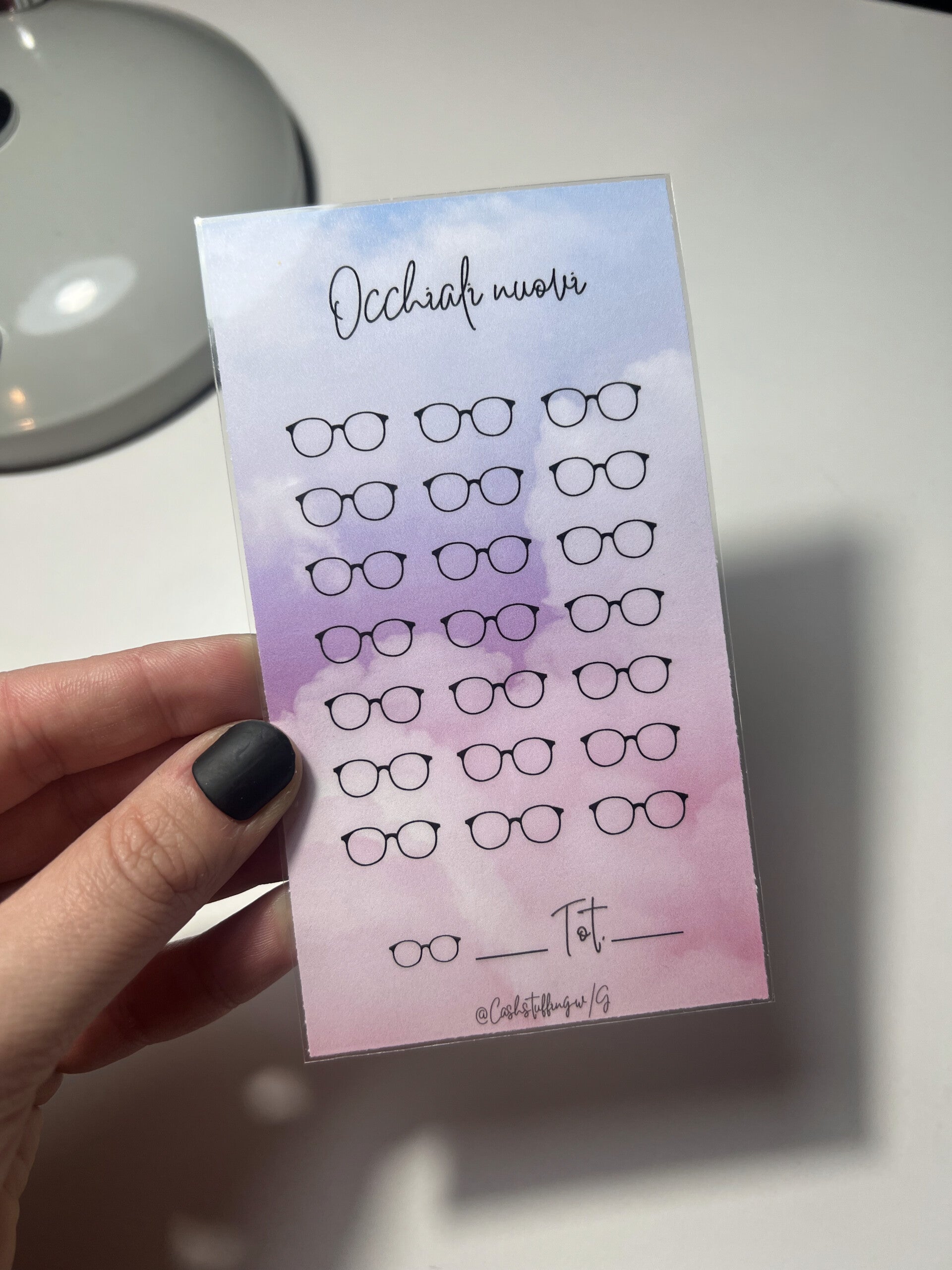 Challenge occhiali nuovi