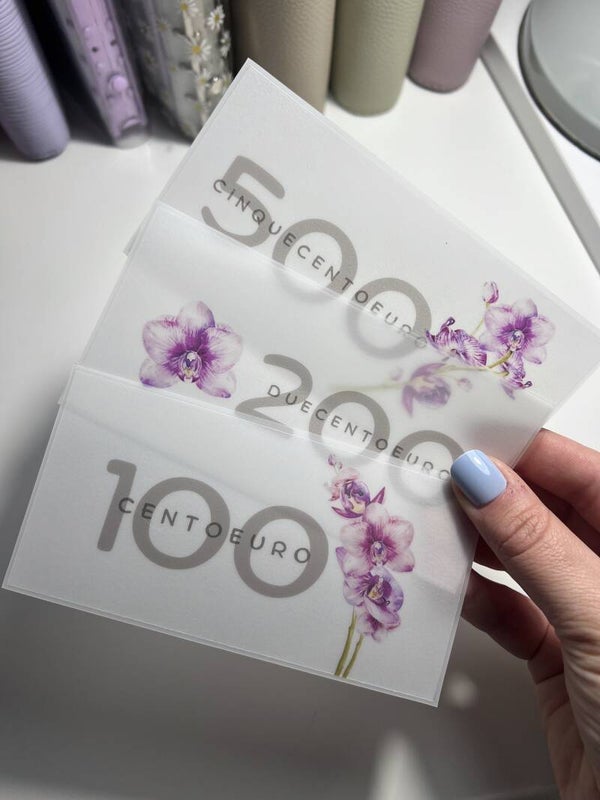 Set banconote sostitutive orchidea