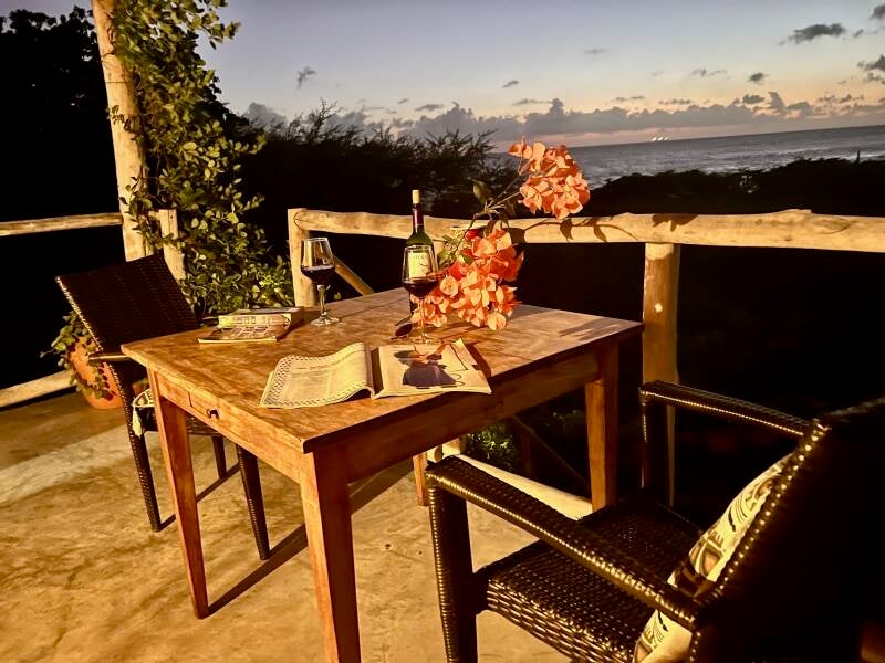 De Octopus Tropical Oasis Eco retreat Curaçao prikichi appartement