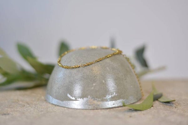 filigrane Armkette Edelstahlkugelkette