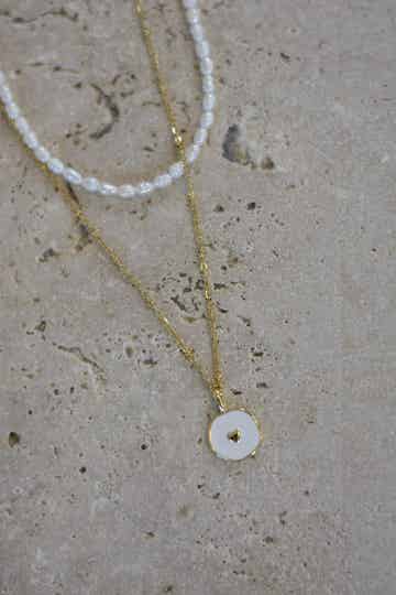 Kombikette Süßwasserperle