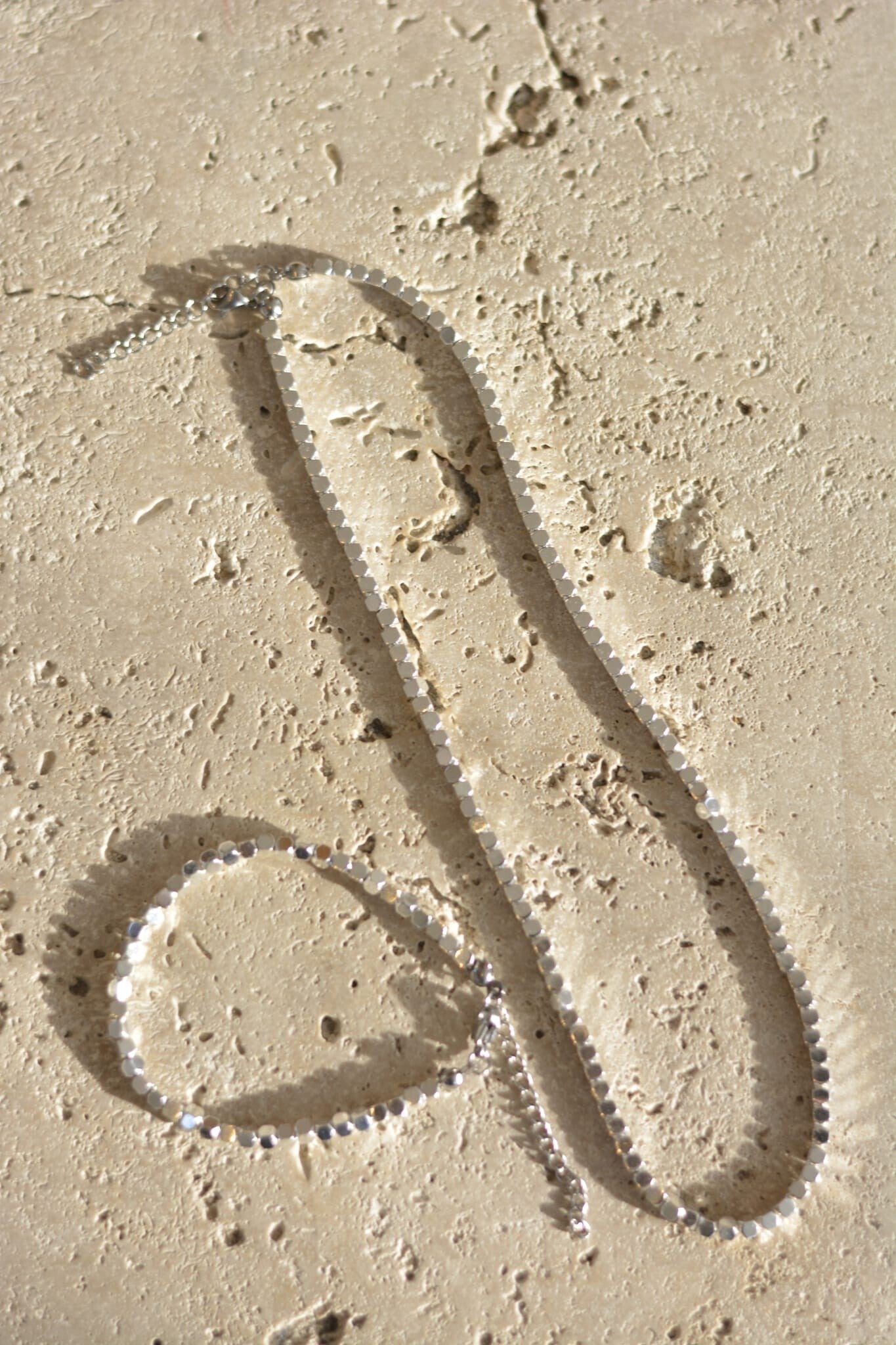 Halskette mit Hämatit Steinperlen