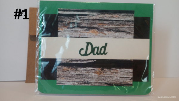 "Happy Father's Day)" Dad Card