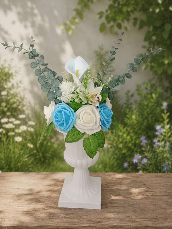 Vase sur pied