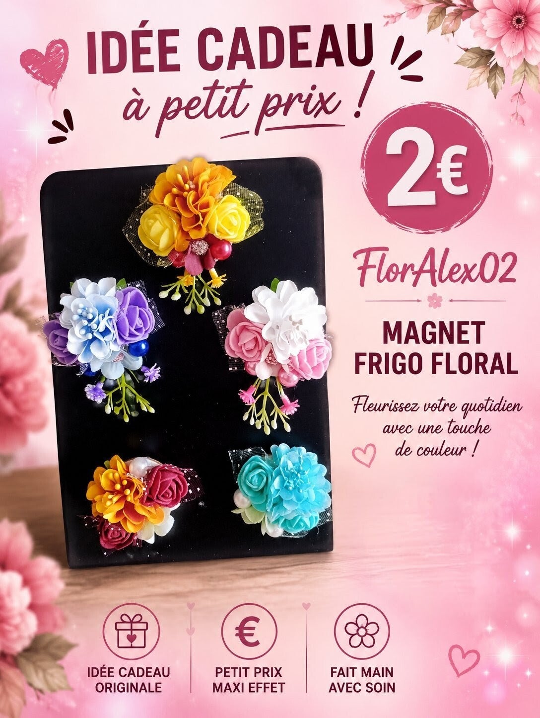 Magnet floral