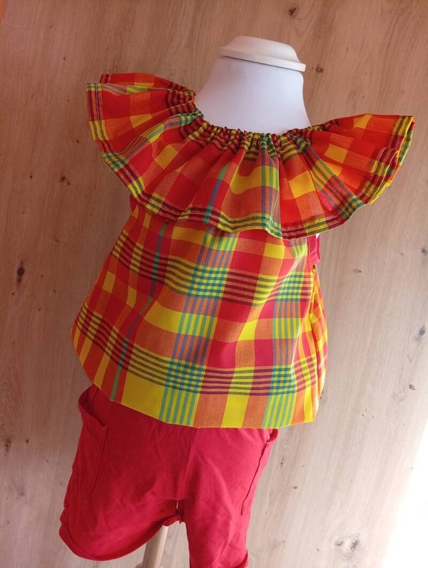 Haut bardot madras