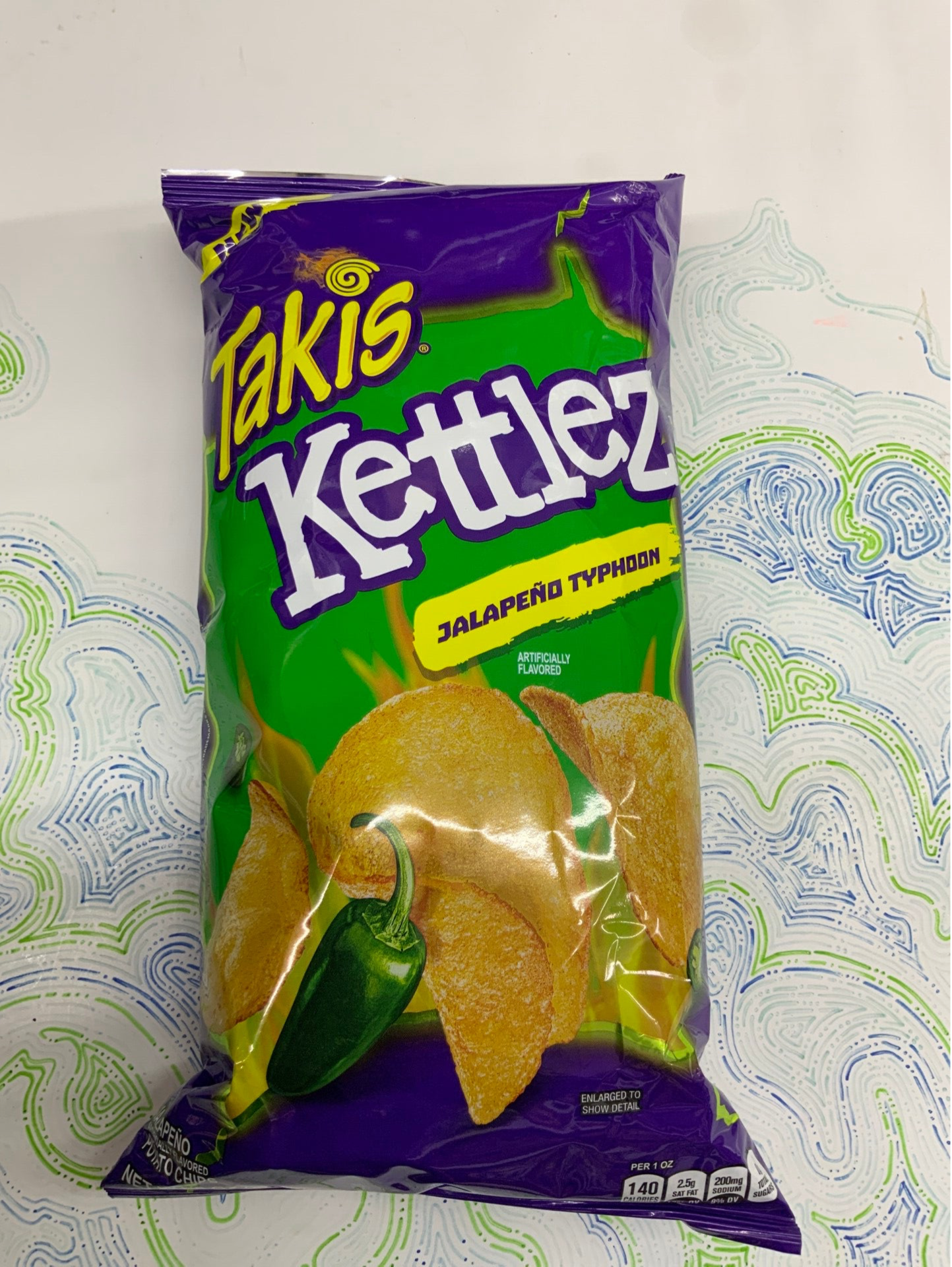 TAKIS KETTLEZ JALAPEÑO TYPHOON