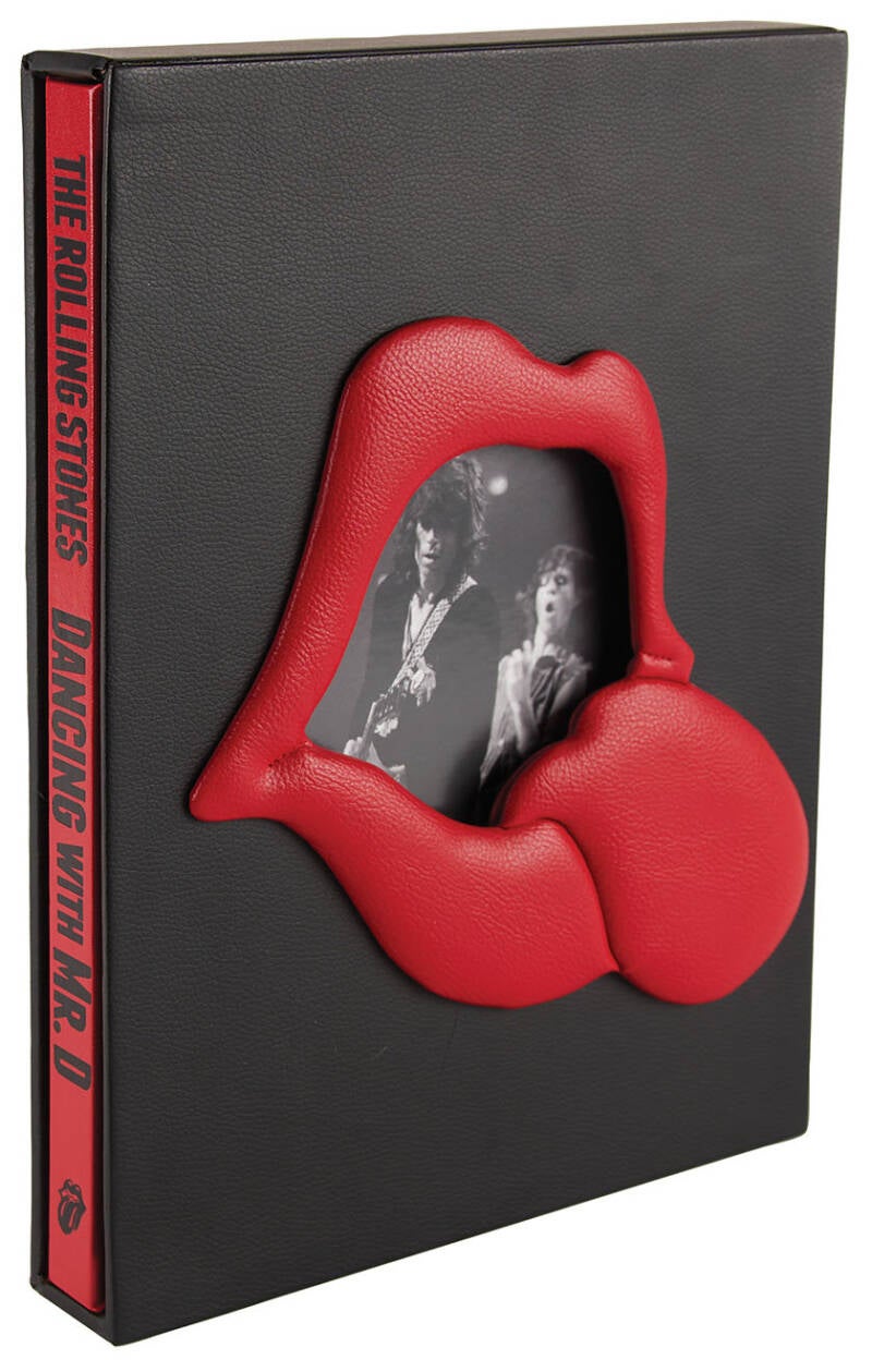 Rolling Stones Album: The Brussels Affair (Live 1973) Album Cover with 'Dancing with Mr. D' Book