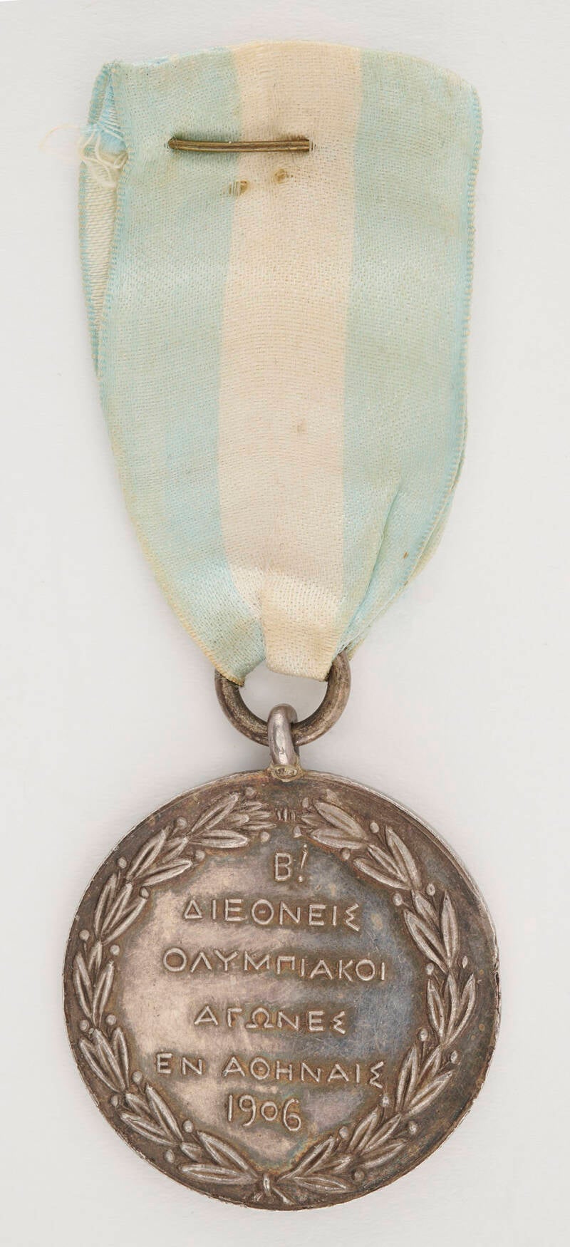 First-place team winner's medal from the Athens 1906 Intercalated Olympics