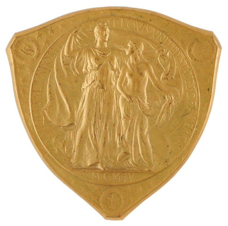 'Gold medal' from the 1904 Louisiana Purchase Exposition
