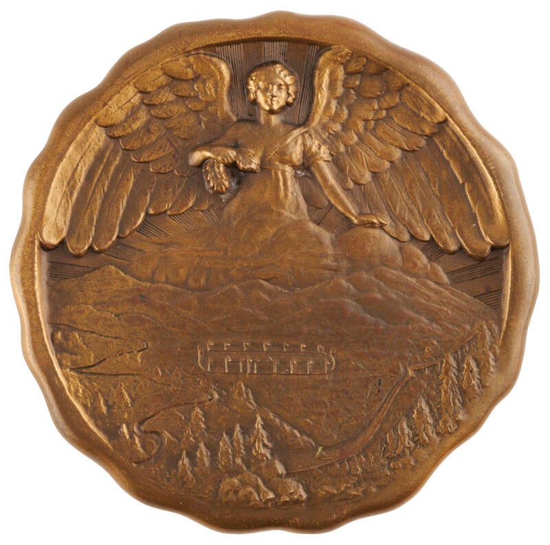 Lake Placid 1932 Winter Olympics Bronze Winner's Medal for Speed Skating