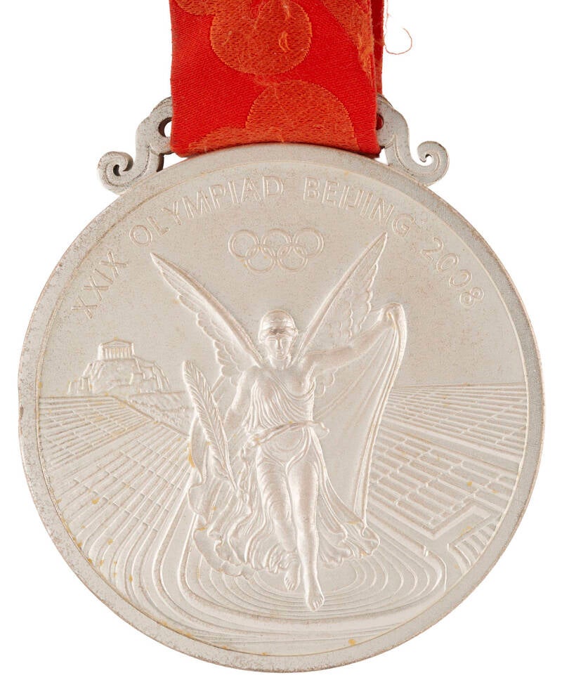 Beijing 2008 Summer Olympics Silver Winner's Medal for Boxing