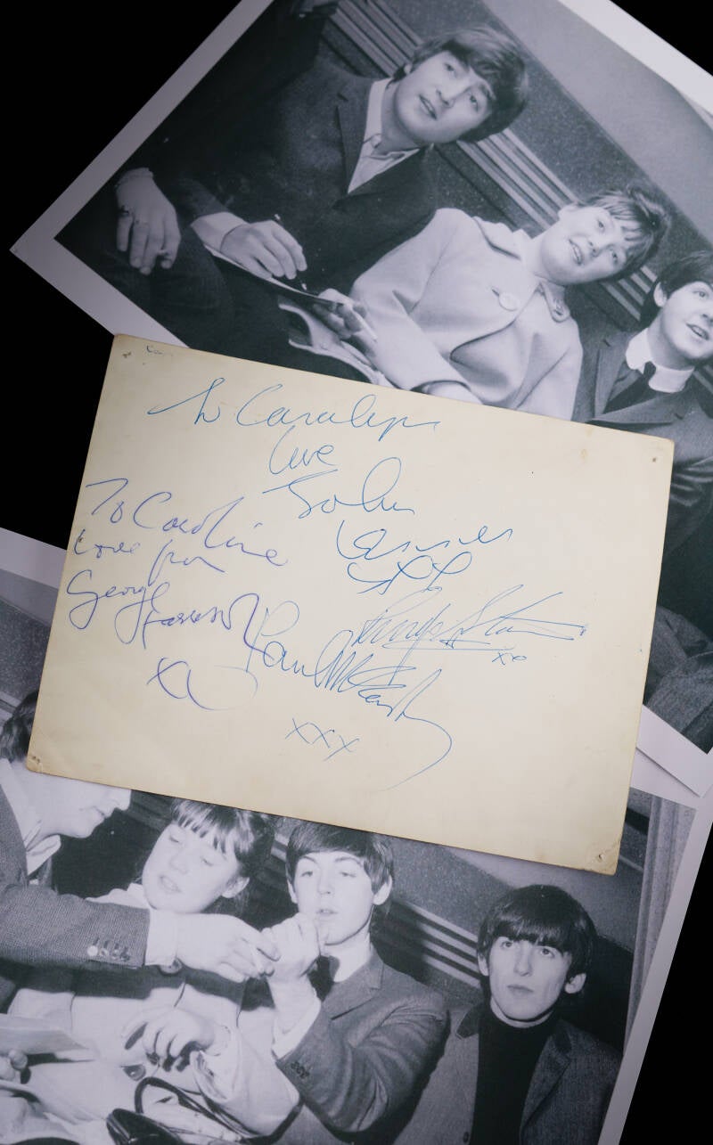 Beatles Fully Signed 'Star Pics' Photograph - Obtained at Edinburgh's ABC Cinema (April 29, 1964)