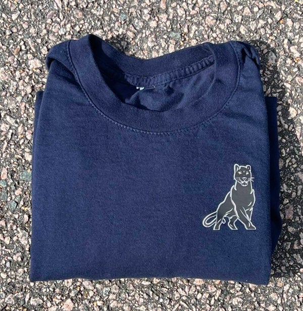 T-shirt Marinblå