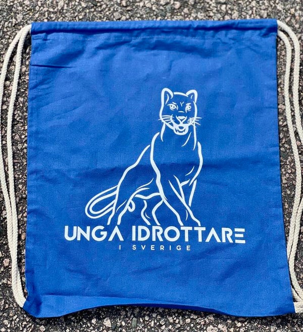 Gymnastikpåse Blå/Jaguar