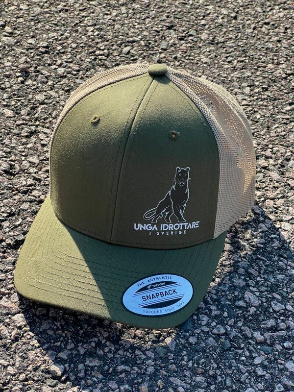 Keps Grön/ljus Jaguar