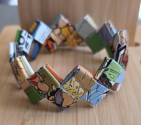 Bracelet tissé "Astérix"
