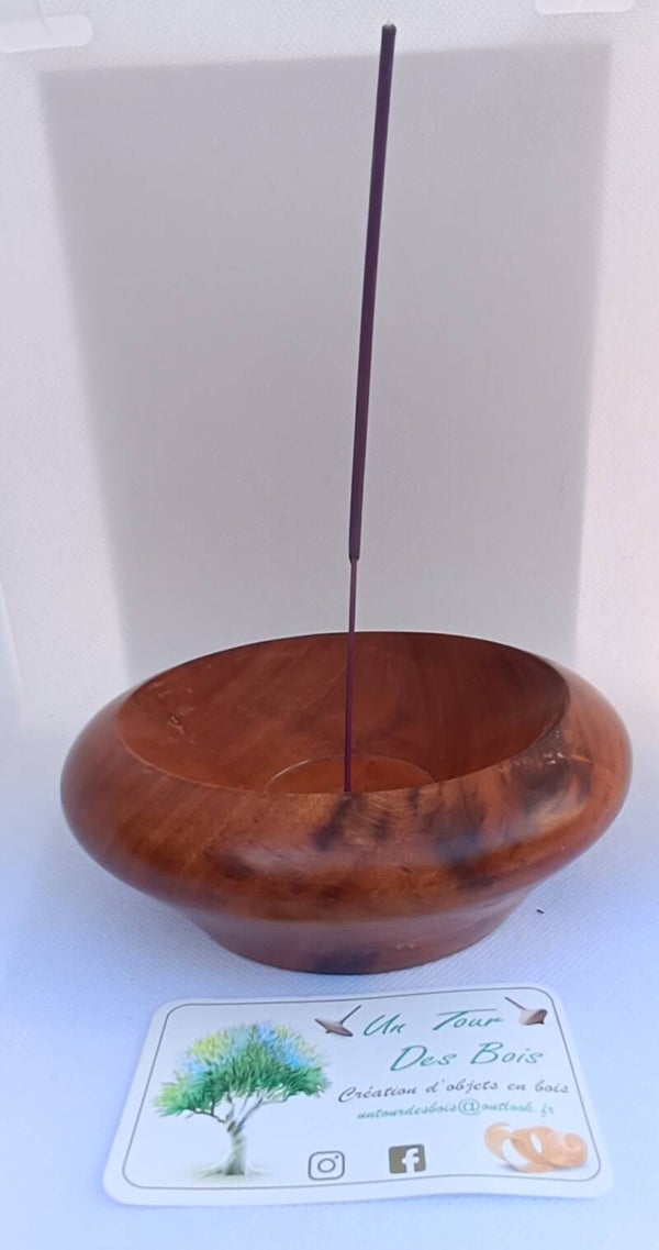 Porte encens Abricotier