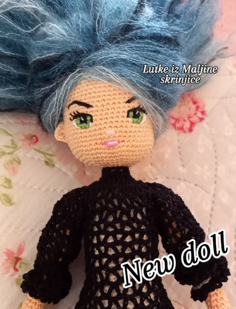 Portrati doll Dolcetesoromio. Lutke iz Maljine skrinjice.
