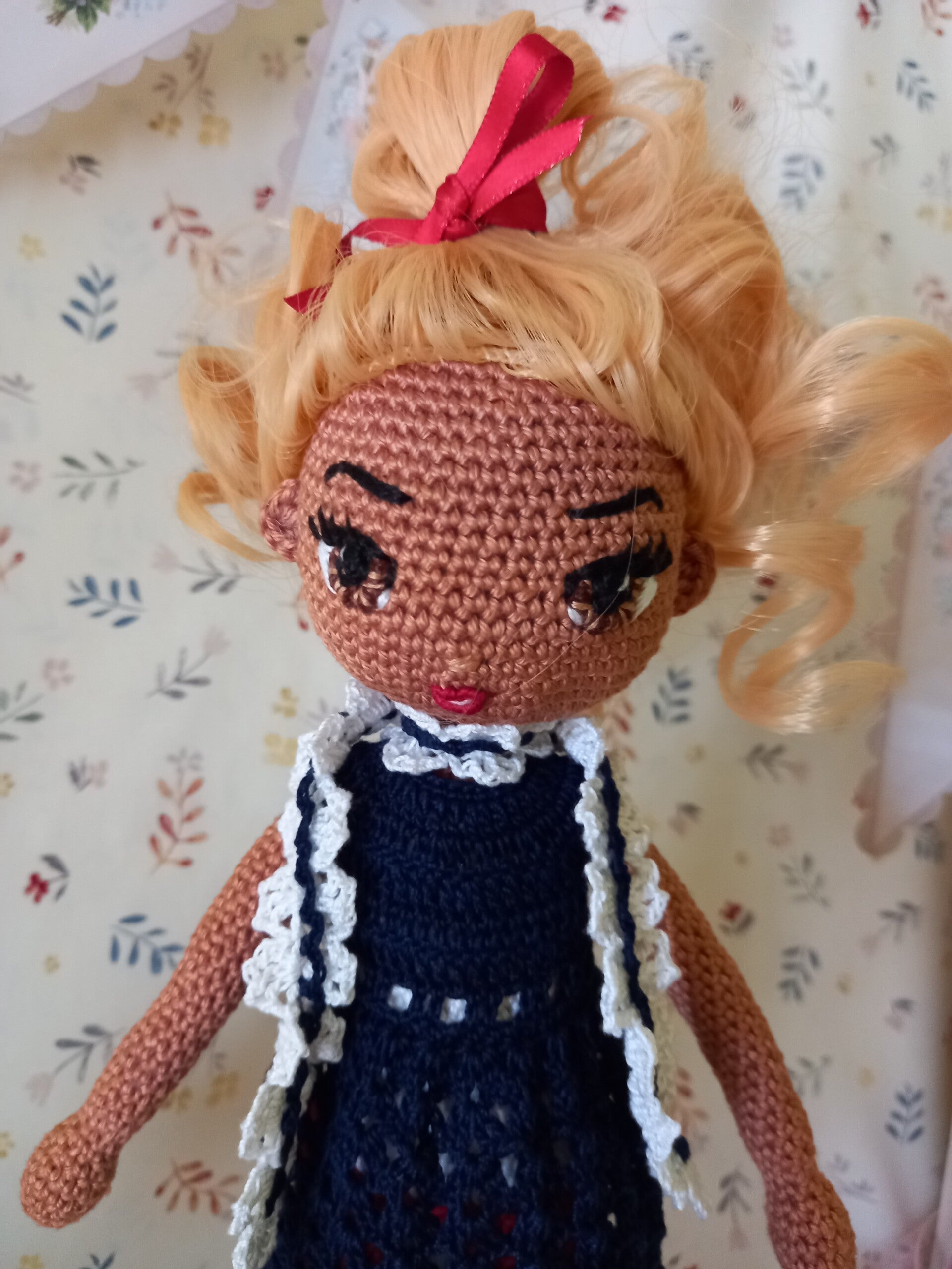 Personalised Portrait Crochet Dolls