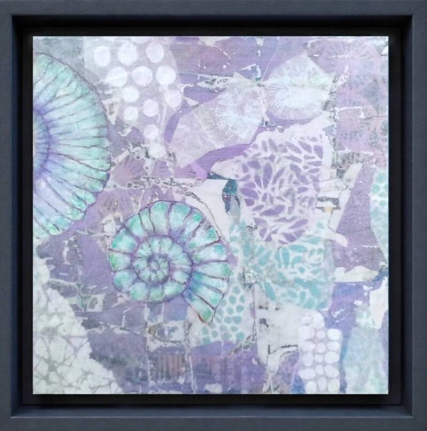 Ammonite Dreams: Amethyst Whispers II