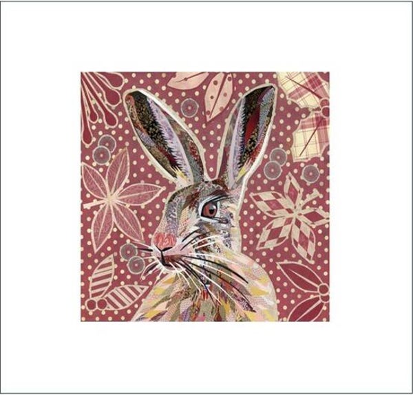 A Signed & Mounted Print of Autumn Hare