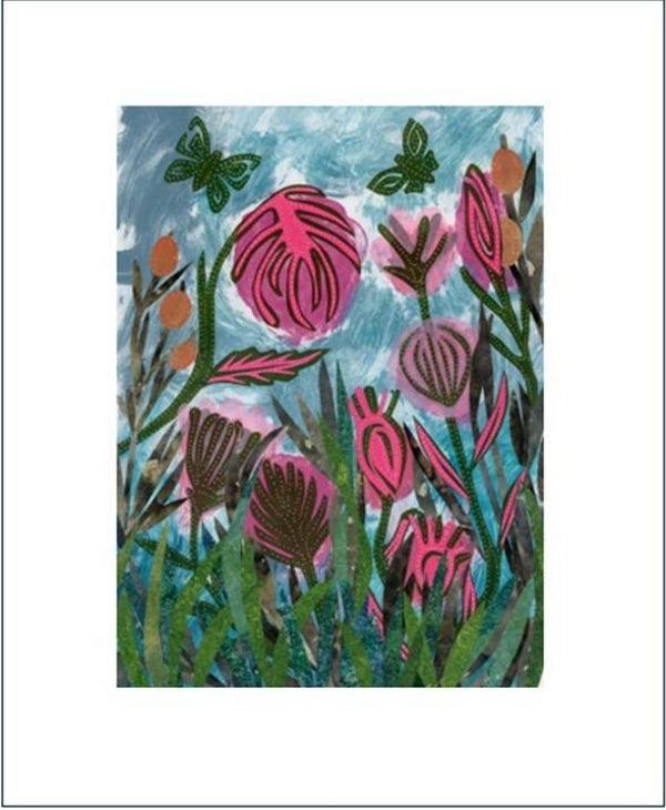 A Signed & Mounted Print of Bizarre Boscage