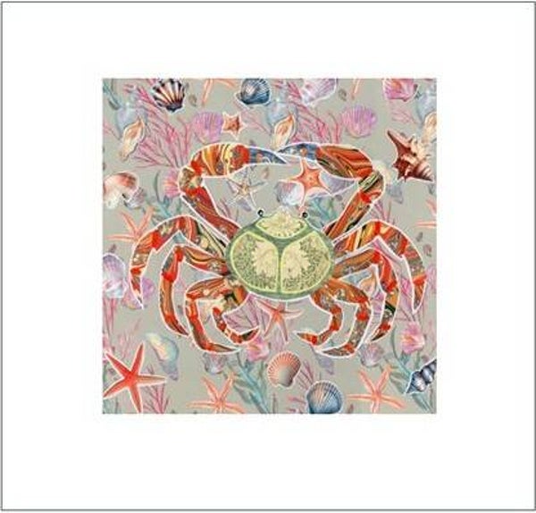 A Signed & Mounted Print of Crab Rhapsody