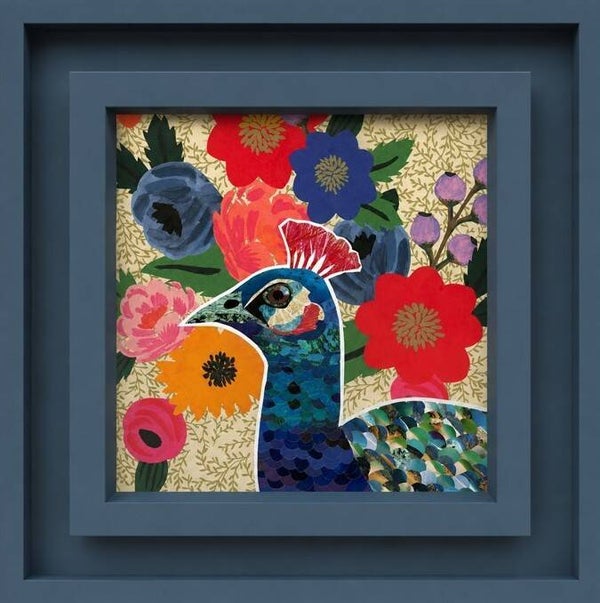 Floral Peacock