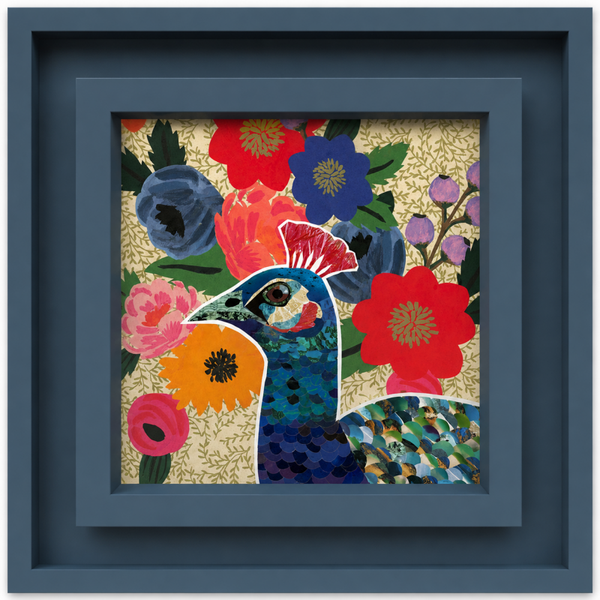 Floral Peacock