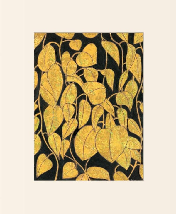 A Signed & Mounted Print of Golden Vine