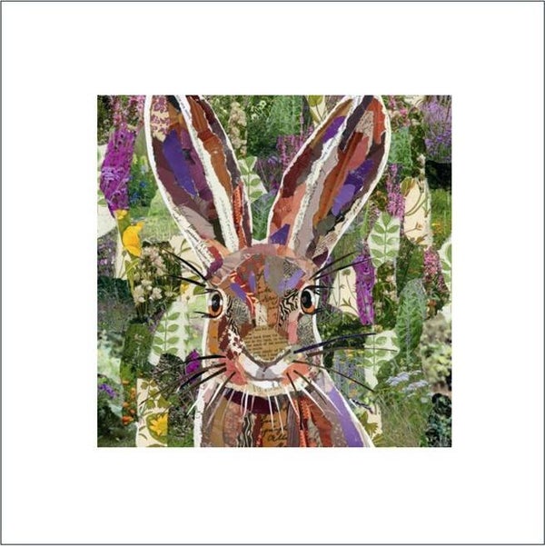 A Signed & Mounted Print of Hypnotic Hare