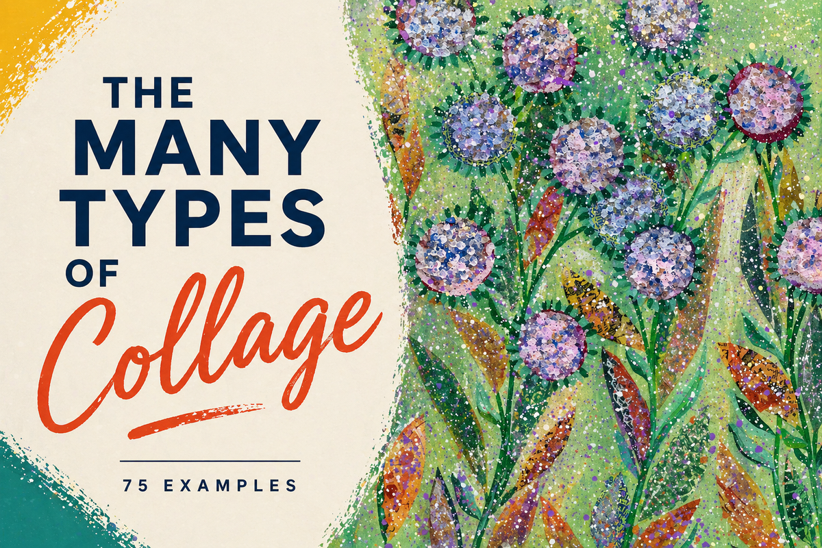 The Many Types of Collage | 75 Examples / Blog | www.alisonadamsart.co.uk