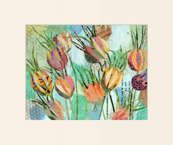 Signed & Mounted Giclée Print of Papaverine