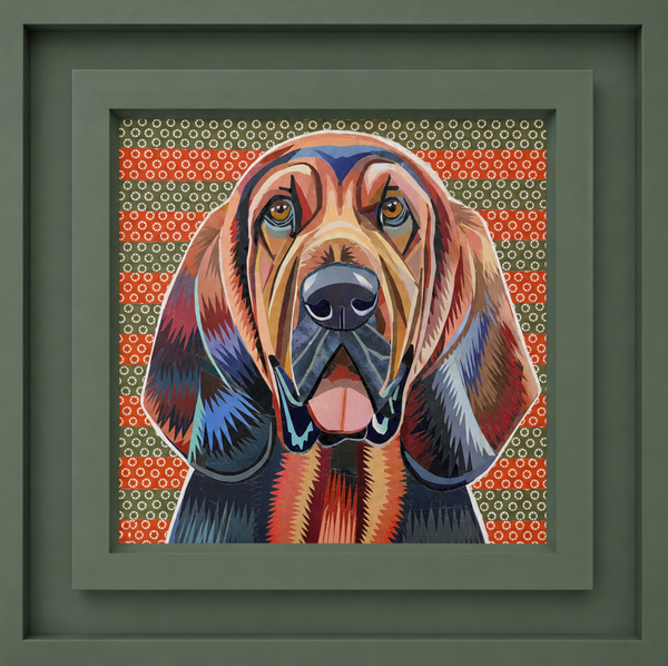 Patchwork Bloodhound
