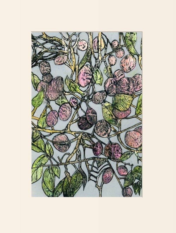 Signed & Mounted Giclée Print of Strange Fruit I