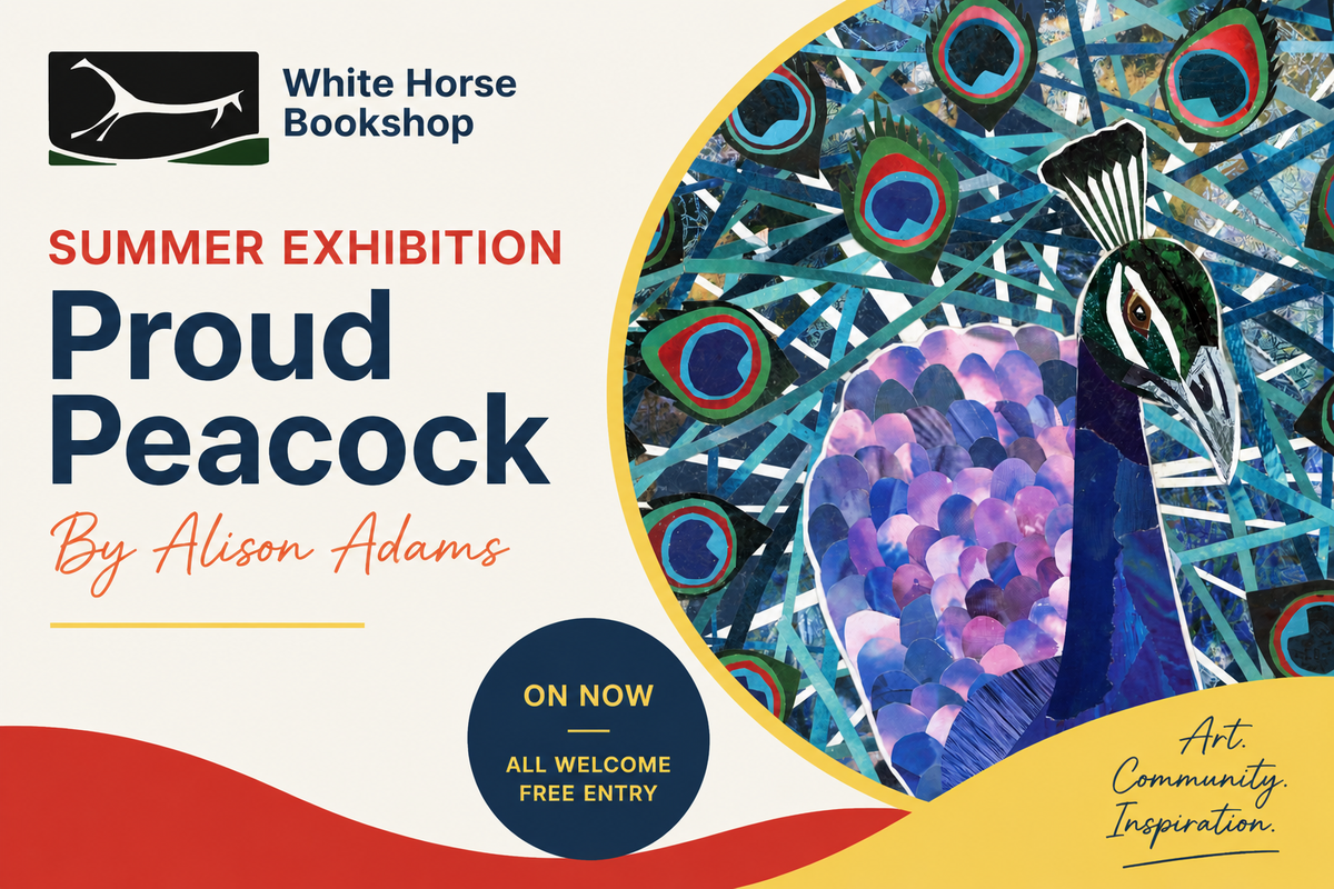Proud Peacock at the White Horse Bookshop Summer Exhibition / Blog ...