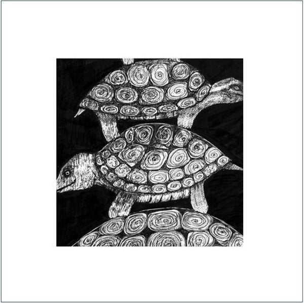 A Signed & Mounted Print of Turtles All The Way Down