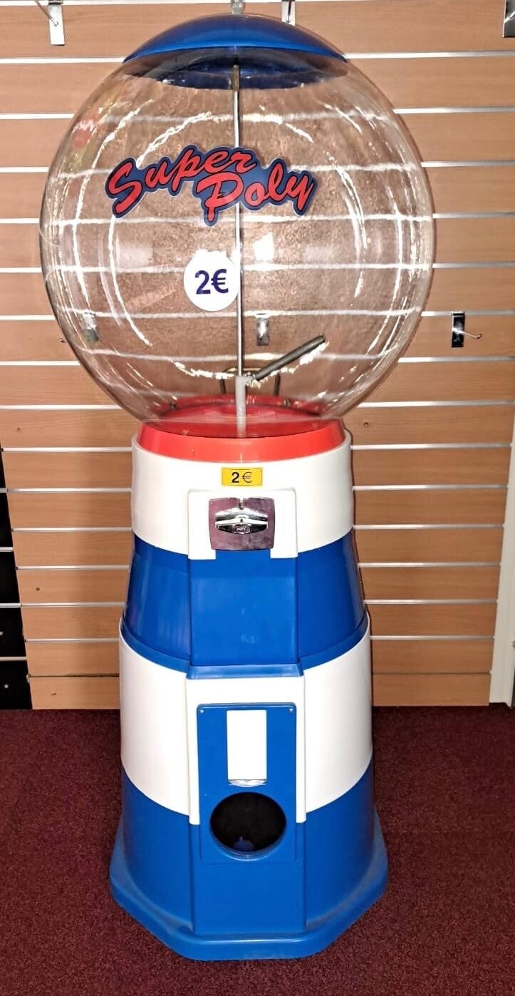 Poly automaat wit/blauw UITVERKOCHT