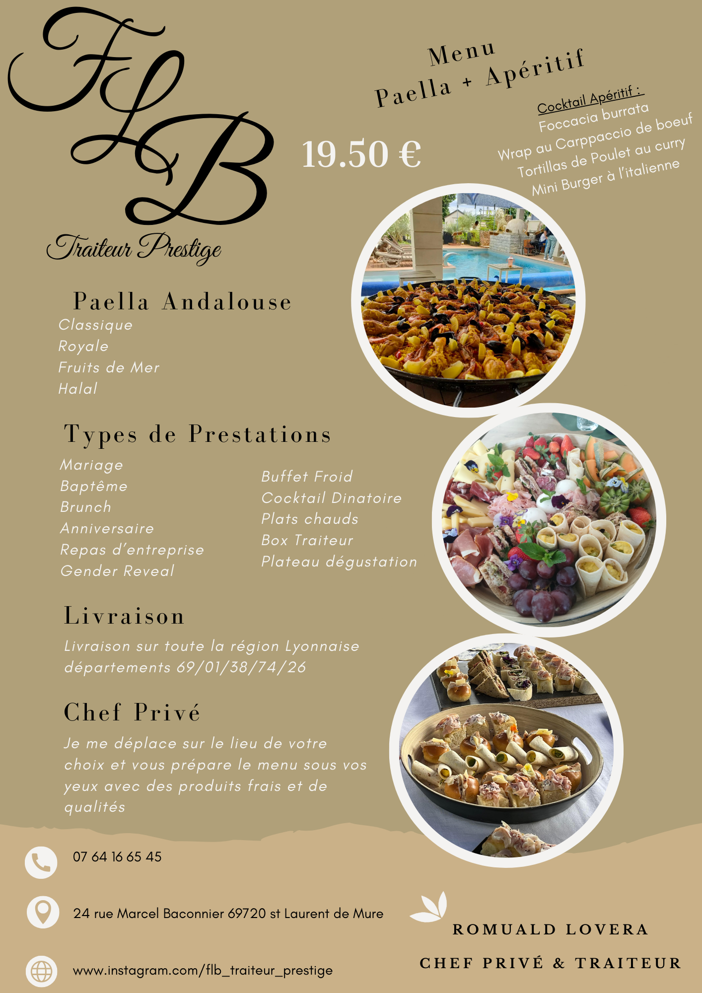 FORMULE PAELLA TRADITIONNELLE