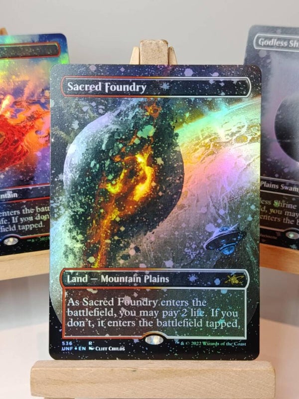 Sacred Foundry #536 [Borderless/Galaxy Foil]- Unfinity - Carte MTG Proxy HQ