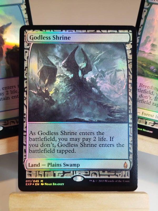 Godless Shrine [Full Art] - Zendikar Expeditions - Carte MTG Proxy HQ
