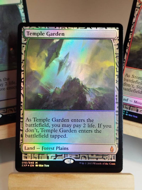 Temple Garden [Full Art] - Zendikar Expeditions - Carte MTG Proxy HQ